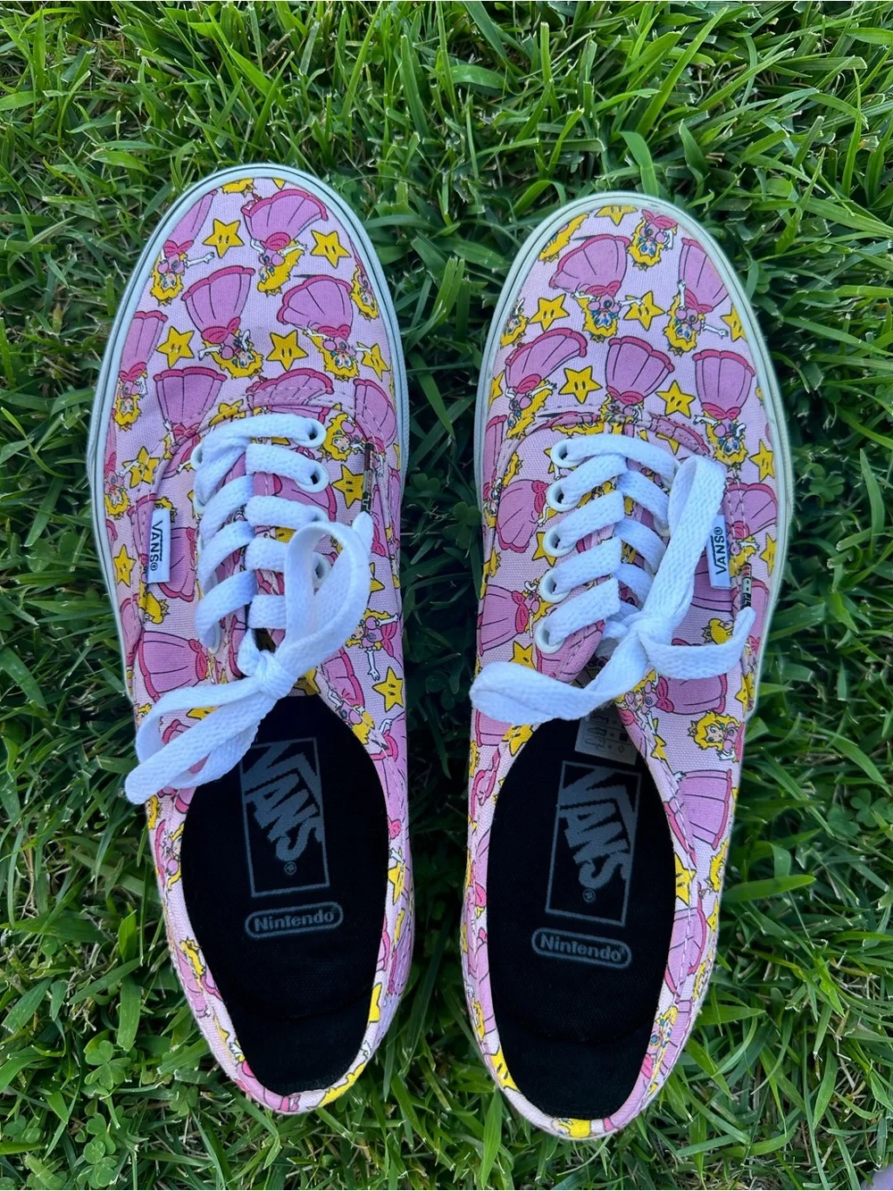 Princess Peach Vans!!